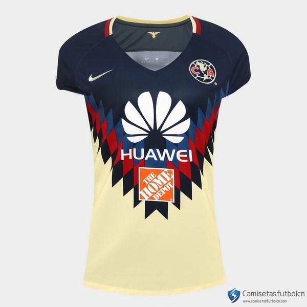 Camiseta Club América Mujer Primera equipo 2017-18